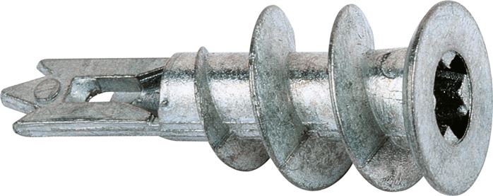 FISCHER Gipskartondübel, Metall, 100er Pack
