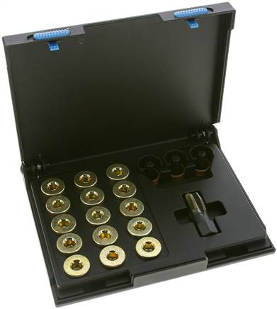 Ölwannen-Reparaturset in stabiler Kassette (M 17x1,5)
