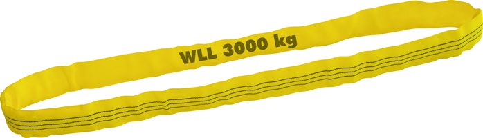 Rundschlinge EN 1492-2, Nutzlänge 2,5m, WLL 3000kg