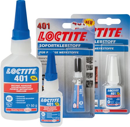 LOCTITE Sekundenkleber, 500 g, für Kunststoffe und Elastomere