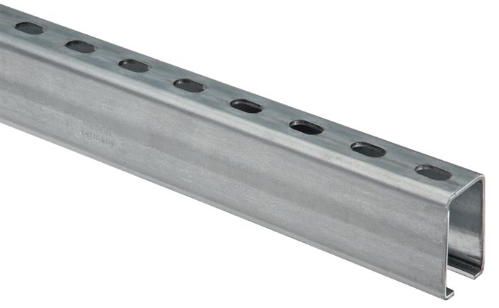 Montageschiene MS 38/40, 2 mtr., Edelstahl A4