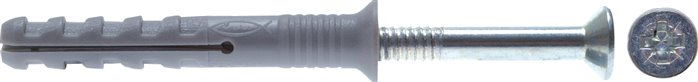 FISCHER Nageldübel 5x30, 100er Pack, Standard (Senkkopf)