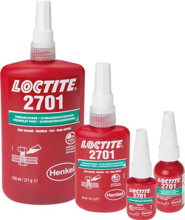 Anaerobe Schraubensicherung, Loctite, 50 ml, niedrigfest