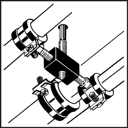 Universalwürfel für Rohrschellen M 10