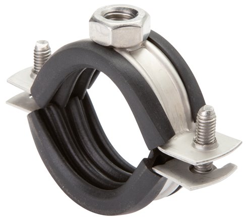 Rohrschelle, 100 - 106mm, 1.4404, mit Einlage, RS 106 G ESM8