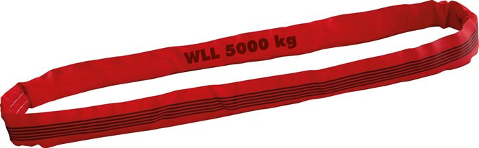 Rundschlinge EN 1492-2, Nutzlänge 4m, WLL 5000kg