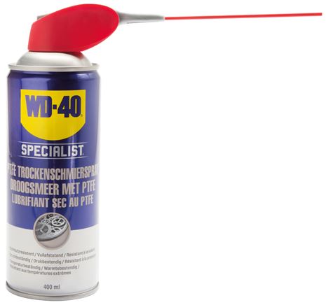 WD-40 PTFE-Trockenschmierspray, 400 ml Smart-Straw-Spraydose