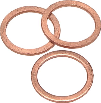 Dichtring aus Kupfer (8,2x11,9x1 mm)