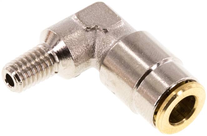 Hochdruck-L-Steckverschraub. M 6 (konisch)-6mm (fix)