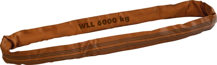 Rundschlinge EN 1492-2, Nutzlänge 1,5m, WLL 6000kg